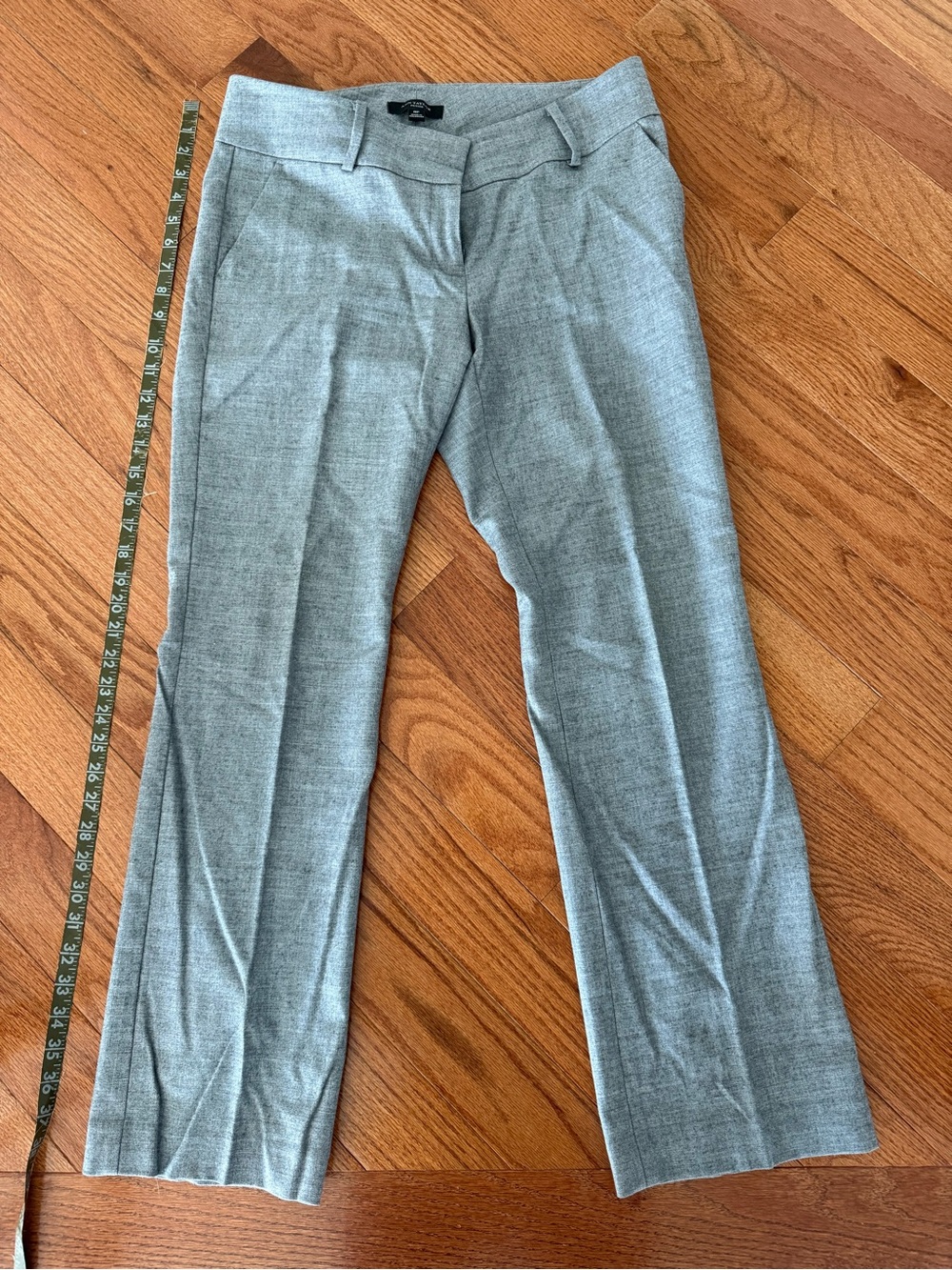 Ann Taylor Light Gray Women’s Dress Pants - Tailored Straight Leg